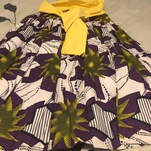 Handmade African print Skirt